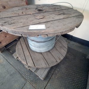 Pulley with 6 mm steel cable