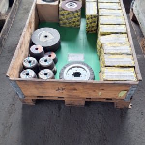 Items Sanding technology on pallet