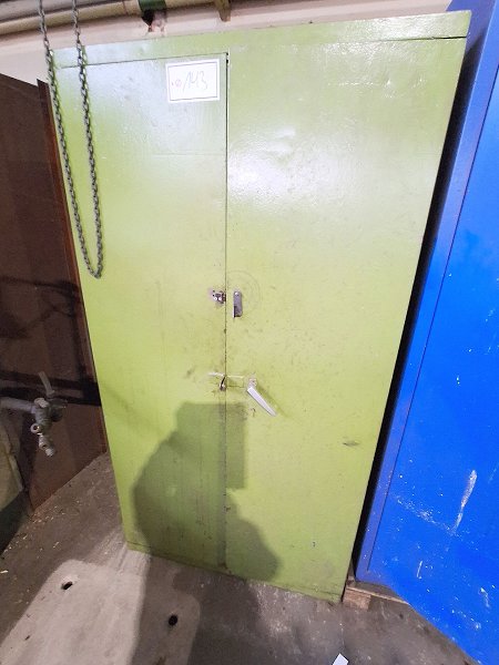 Safety steel cabinet with contents