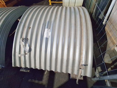 Lot of galvanized belt cover / silo sheets