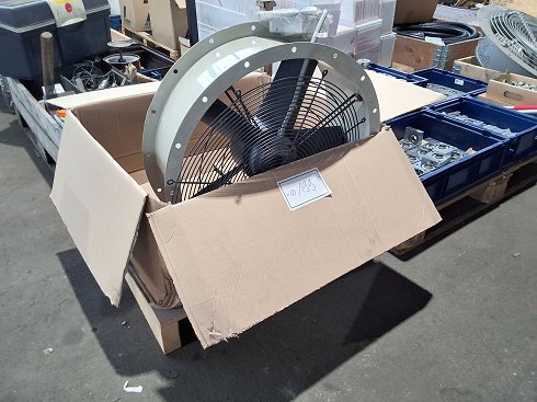 Rosenberg axial fan with direct drive Ø 650 mm