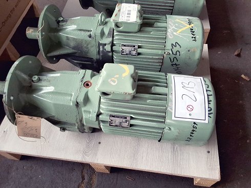 VEM 2 helical geared motors VEM ZG2 BPRE 90 L 4 / 2.2 KW