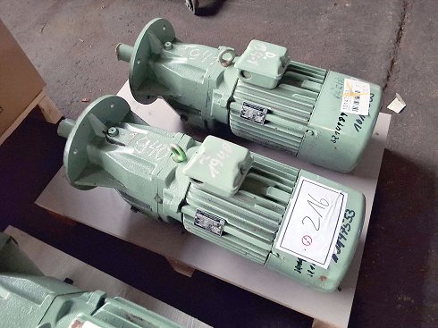 VEM 2 helical geared motors VEM ZG2 BPRE 90 L 4 / 2.2 KW