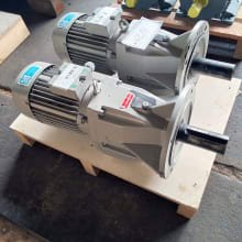 VEM 2 helical geared motors ZG3 KMRB 90 L 8 / 0.75 KW