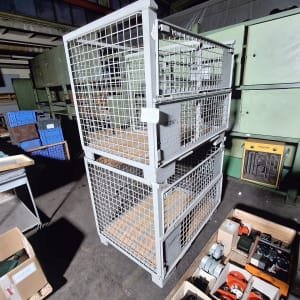 2 EPAL pallet cages