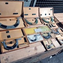 Set of 9 micrometers / micrometers