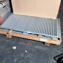 4 ALU protective grilles for switch cabinet construction