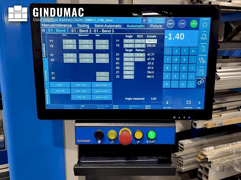 &#x27a4; Euromac FXbend 1547 Usada - Prensa En Venta | gindumac.com