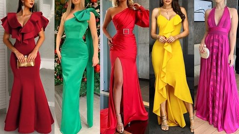 Vestidos de fiesta de alta calidad 100% hecho en España - Liquidacion