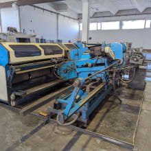 BEWO DCH70 Dual-pipe cutting machine with deburrer.