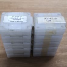 Lote de insertos indexables WK05MG (madera)