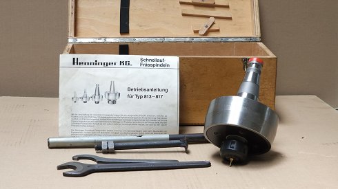 HENNINGER Frässpindel Typ 814 Milling and turning tools