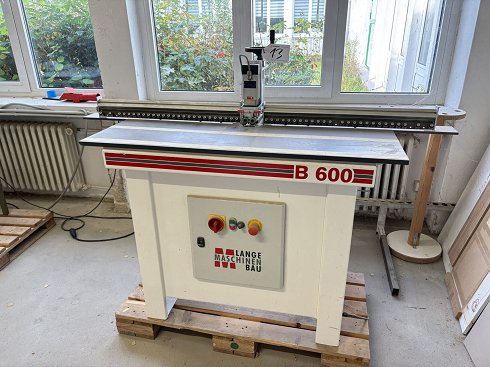 LANGE B600 Edge flush milling machine