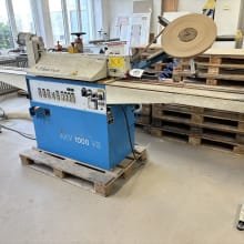 HEBROCK AKV 1000 VS Edge banding machine for bevelled edge