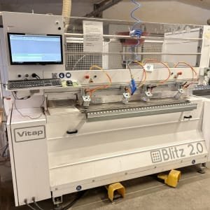 VITAP Blitz 2.0 CNC drilling and dowelling machine