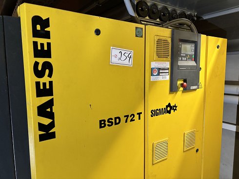 KAESER BSD 72 T Sigma Screw compressor