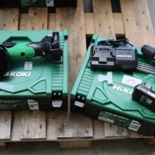 HIKOKI G18DSL + DV18DJL Cordless impact drill + angle grinder