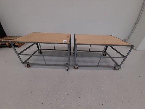 Rolling carts 2 pcs.