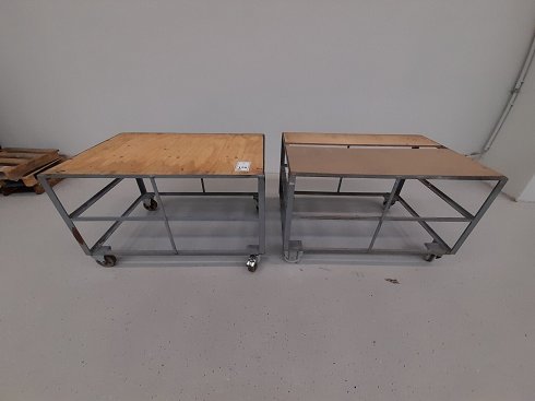 Rolling carts 2 pcs.