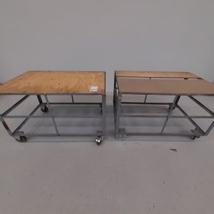 Rolling carts 2 pcs.