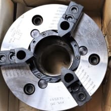 BERG KHL 315 Three-jaw wedge bar chuck