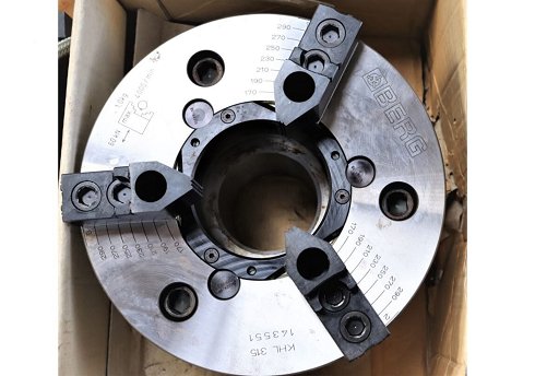 BERG KHL 315 Three-jaw wedge bar chuck