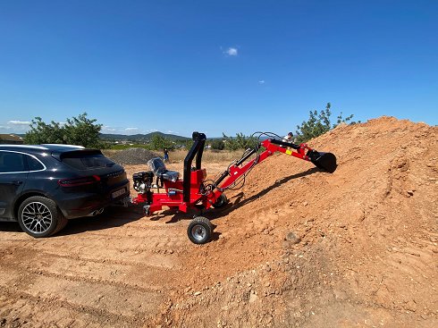 SPIDER MINI EXCAVATOR "USADO* - MARCA HCZ