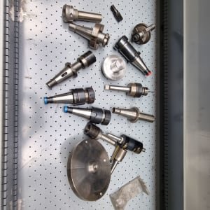 12 pieces of SK40 tool holders