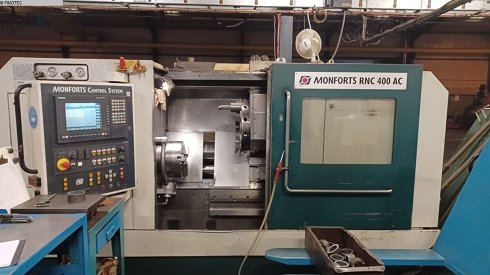 Torno CNC MONFORTS RNC 400 AC