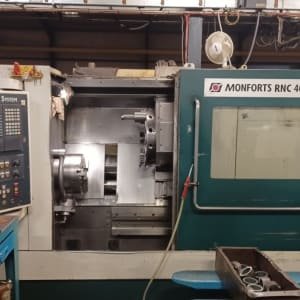 Torno CNC MONFORTS RNC 400 AC