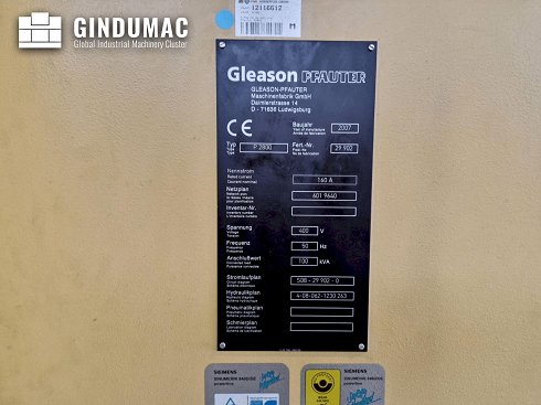 &#x27a4; Venta de Gleason PFAUTER P 2800 usados | gindumac.com