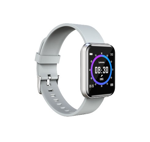 1 Unidad LENOVO SMART WATCH E1 PRO SILVER