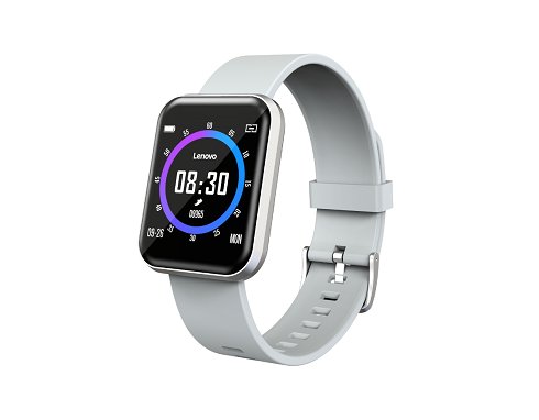 1 Unidad LENOVO SMART WATCH E1 PRO SILVER