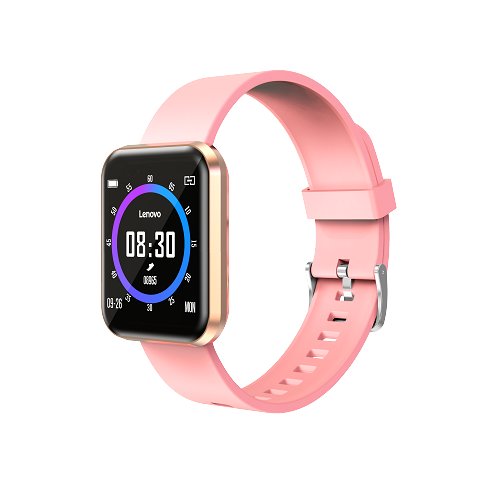 1Unidad LENOVO SMART WATCH E1 PRO PINK