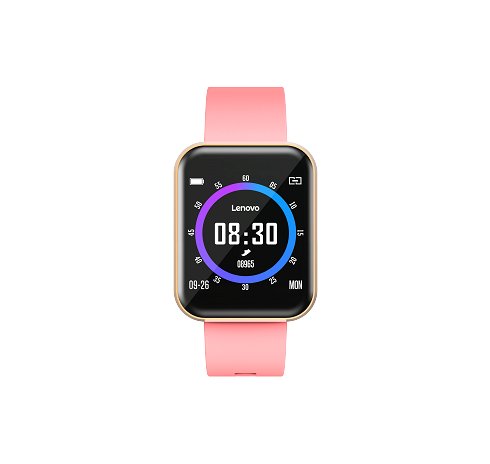 1Unidad LENOVO SMART WATCH E1 PRO PINK