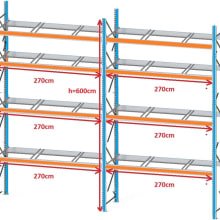 Estantería para palets PROMAG 3pallets travers