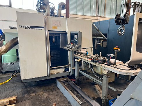 GILDEMEISTER CTV 200 CNC lathe