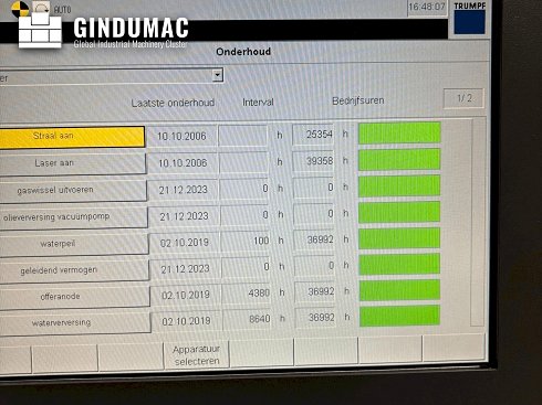 &#x27a4; TRUMPF Trumatic L6050 Usada En venta | gindumac.com