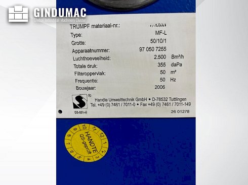 &#x27a4; TRUMPF Trumatic L6050 Usada En venta | gindumac.com