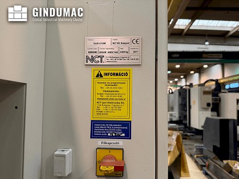 &#x27a4; Venta de NCT EmR-610M usados | gindumac.com