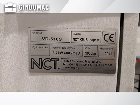 &#x27a4; Venta de NCT VD-510S usados | gindumac.com