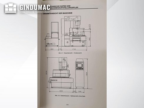 &#x27a4; Se vende electroerosionadora de hilo usada Sodick A 530 D AWT | gindumac.com