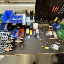 Lot lathe accessories