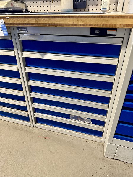 GARANT Workshop drawer cabinet with contents