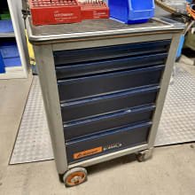 GARANT Workshop trolley with contents