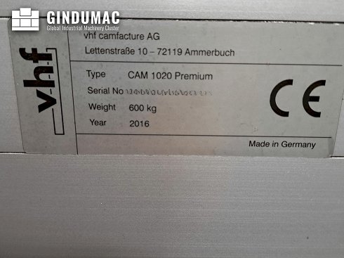 &#x27a4; Se vende VHF CAM 1020 Premium de segunda mano | gindumac.com