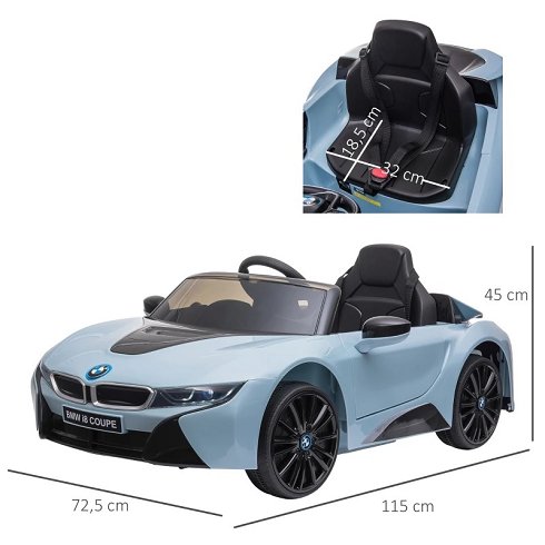 Coche Electrico Tripulado Modelo BMW I8 COUPE (Nuevo)