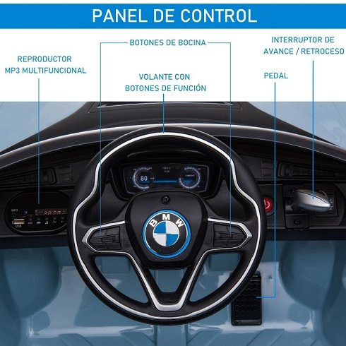 Coche Electrico Tripulado Modelo BMW I8 COUPE (Nuevo)