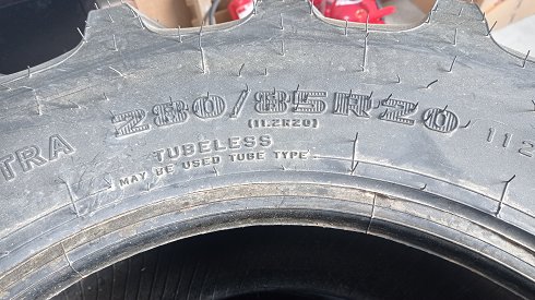 4 Ruedas Firestone 280/85 R20 (Nuevas)