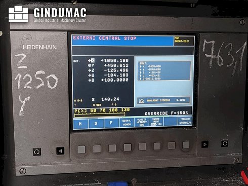 &#x27a4; Venta de CNC usado TOS WHN 13.8 | gindumac.com